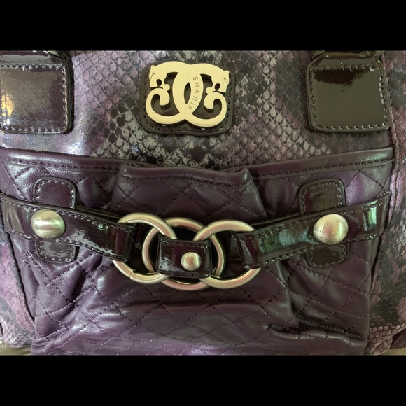 Sharif beautiful Purple leather handbag - Picture 4 of 5